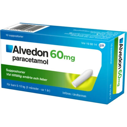 ALVEDON SUP 60MG BAR