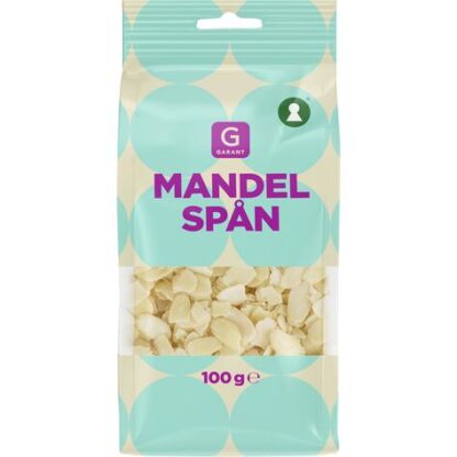 MANDELSPÅN 100G