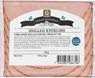 KYCKLING GRILL SKIV