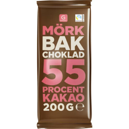 BAKCHOKLAD MÖRK 55%
