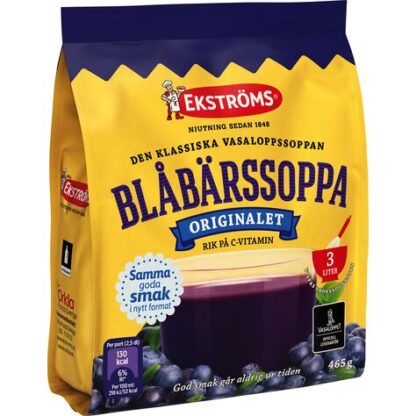 BLÅBÄRSSOPPA